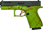 GLFA 19 STRIKER 9MM 4" 15 SHOT - BLK SLIDE SPLATER ZOMBIE FRAME - Image 2