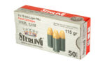 STERLING 9MM 115GR FMJ STEEL 50/1000 - Image 3