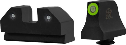 GLR022P6G.jpg XS R3D FOR GLOCK 43X/48 3-DOT - GREEN TRITIUM SET - Image 1