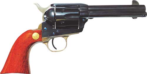 GMP400B1401_4.jpg CIMARRON PISTOLEER 357/38SP - FS 4.75" BLUED N/BACKSTRAP WAL - Image 1