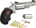 NAA "BLACK WIDOW" COMBO 2" FS - 22LR/22WMR S/S BLACK RUBBER - Image 2