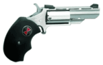 NAA "BLACK WIDOW" COMBO 2" FS - 22LR/22WMR S/S BLACK RUBBER