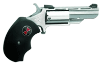 NAA "BLACK WIDOW" COMBO 2" FS - 22LR/22WMR S/S BLACK RUBBER
