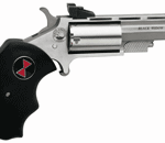 NAA "BLACK WIDOW" COMBO 2" AS - 22LR/22WMR S/S BLACK RUBBER