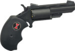 NAA"TRUE BLACK WIDOW" MINI-REV - 22WMR 2" FS CERAKOTE BLACK