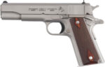 COLT GOVERNMENT 1911 9MM 5" - 7RD STAINLESS ROSEWOOD - Image 2