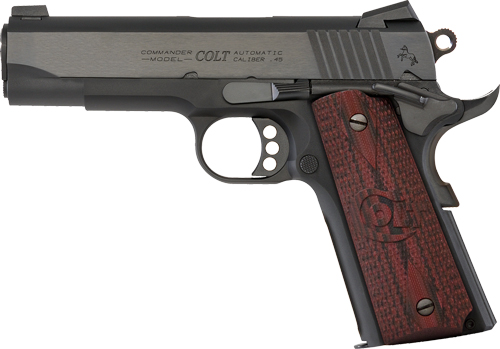 GO4840XE-1.jpg COLT LIGHTWEIGHT COMMANDER - 45ACP 4.25" 8RD ANODIZE BLUED - Image 1