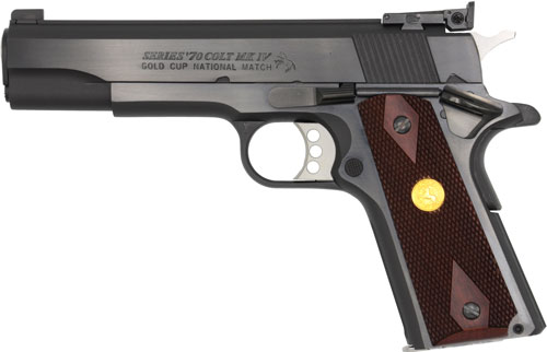 GO5872A1-1.jpg COLT GOLD CUP NATIONAL MATCH - 9MM 5" 8RD SERIES 70 BLUED - Image 1