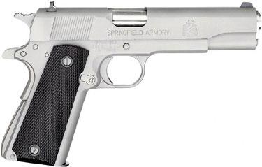 GPB9151LCA.jpg SPRINGFIELD MIL-SPEC 1911 45 - ACP 5" 7RD STAINLESS CA COMP - Image 1