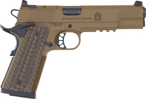 GPC9125LRCBAOS.jpg SPRINGFIELD 1911 TRP 45ACP AOS - 5" 8RD COYOTE BROWN - Image 1