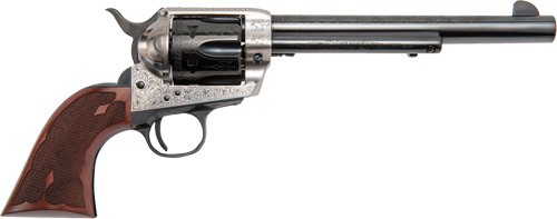 GPP415LSFW.jpg CIMARRON FRONTIER 45LC PW FS - 7.5" ENGRAVED SILVER/BL WAL - Image 1