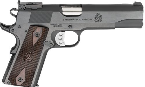 GPX9419ADJ.jpg SPRINGFIELD 1911 GARRISON - TARGET 9MM 5" BLUED WALNUT - Image 1