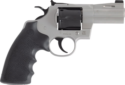 GPYTHONTTM3NS_1-1.jpg COLT PYTHON 357MAG 3" TWO-TONE - MATTE WITH HOGUE GRIPS (TALO) - Image 1