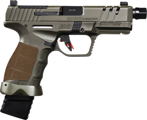 GSAR9CSOCOMODC_2.jpg SAR SAR9 COMPACT SOCOM COMP 9M - 4.7" BBL 15/21 RD MAG SF GREEN - Image 1