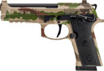BERETTA 92XI SAO FS 9MM 4.7" - 18RD VEGETATO CAMO 2 MAGS - Image 2