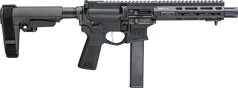 GSTV98509B.jpg SPRINGFIELD SAINT VICTOR 9MM - 8.5" 32RD SB BRACE COLT MAG - Image 1
