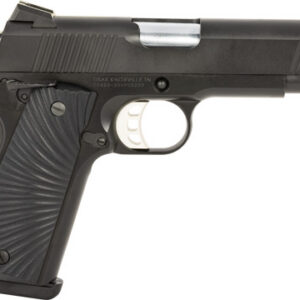 TISAS 1911 CARRY B45B 45ACP - 4.25" G10 2-8RD BLACK CERAKOTE
