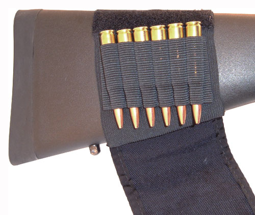 GTAC83.jpg GROVTEC RIFLE SHELL HOLDER - BUTTSTOCK SLEEVE W/ FLAP - Image 1