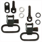 GROVTEC SWIVEL SET FOR RUGER - 10/22#3 & 44 RIFLES BLACK