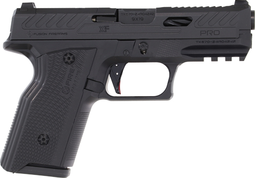 GXF9BLK10_2.jpg FUSION XF PRO 9MM 4" 10RD - BLACK OPTIC READY/GLOCK MAGS - Image 1