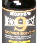 HOPPES BR#9 BENCHREST SOLVENT - 16OZ. BOTTLE