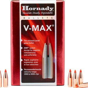 HORNADY BULLETS 22 CAL .224 - 40GR V-MAX 100CT 40BX/CS