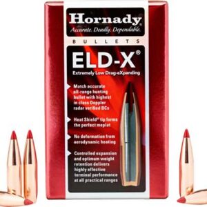 HORNADY BULLETS 6MM .243 - 90GR. ELD-X 100CT 25BX/CS