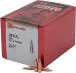 HORNADY BULLETS 30 CAL .308 - 150GR FMJ-BT 100CT 15BX/CS - Image 2