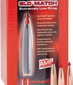 HORNADY BULLETS 30 CAL .308 - 208GR ELD-M MATCH 100CT 15BX/C