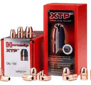HORNADY BULLETS 38 CAL 357 - 158GR XTP 100RD 25BX/CS