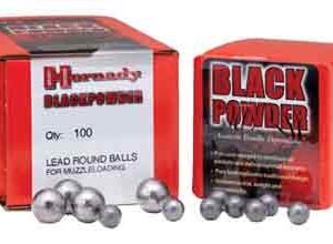 HORNADY .490 .50 CALIBER - ROUND BALL 100CT 25BX/CS