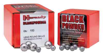 HDY6100.jpg HORNADY .530 .54 CALIBER - ROUND BALL 100CT 15BX/CS - Image 1