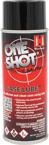 HDY99913_1.jpg HORNADY ONE SHOT SPRAY CASE - LUBE 10OZ CAN - Image 1
