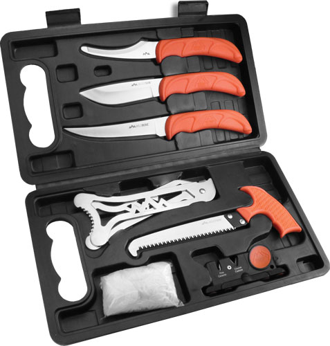 JP8_1.jpg OUTDOOR EDGE JAEGER-PAK 8 - PIECE BUTCHER SET W/HARD CASE - Image 1