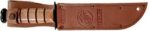 KA-BAR FIGHTING/UTILITY KNIFE - 5.25" SHRT W/LTHR USMC SERRTD - Image 2