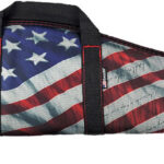 CRICKETT CASE FOR RIFLES 34" - USA FLAG W/WHITE LOGO
