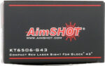 AIMSHOT ULTRALIGHT LASER SIGHT - RED FITS GLOCK 43 - Image 2