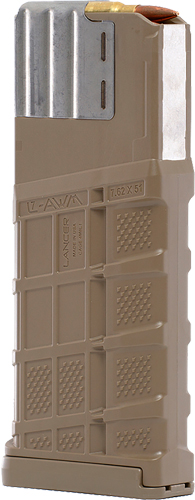 L7G225FDE_1.jpg LANCER MAGAZINE L7AWM SR-25 - 7.62X51 25RD OPAQUE FDE GEN 2 - Image 1