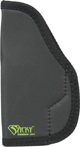 LG3.jpg STICKY HOLSTERS LARGE AUTOS - UP TO 4.75" BARREL RH/LH BLACK - Image 1
