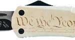 TEMPLAR KNIFE LARGE OTF WE THE - PEOPLE 3.5" BLACK TANTO