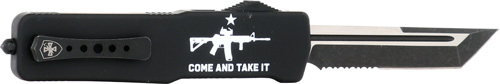 LZAR15521_CLIP-1.jpg TEMPLAR KNIFE LARGE ZINC OTF - COME & TAKE IT AR 3.5" D2 SRTD - Image 1