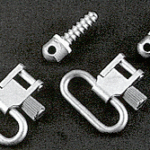 MICHAELS SWIVEL SET 1" FOR - STANDARD RIFLES SILVER