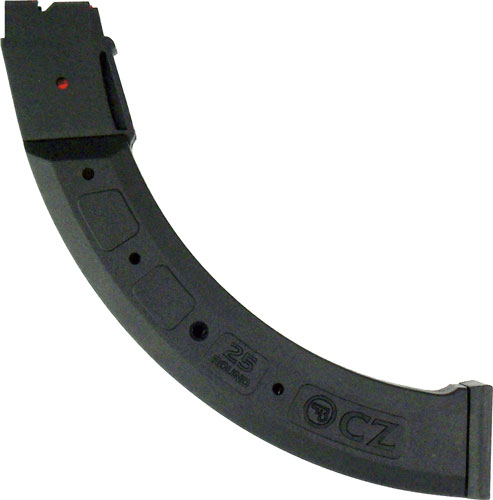 M12020.jpg CZ MAGAZINE 452/455/457/512 - 22LR 25RD BLACK POLYMER - Image 1