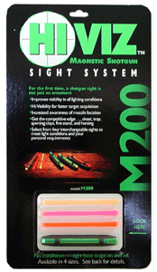 M200-1.gif HIVIZ M200 SHOTGUN FRONT SIGHT - MAGNETIC FOR .171-.265" RIBS - Image 1