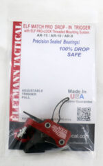 ELFTMANN TRIGGER AR-15 MATCH - PRO CURVED FNGR ADJ 2.75-4LBS - Image 2