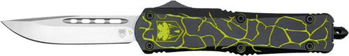 MFRTBLKYELDNS_1.jpg COBRATEC MEDIUM FS-3 OTF - FRACTURED BLACK YELLOW 3" D2 - Image 1