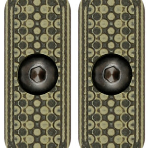 MI LEVER STOCK G10 M-LOK PANEL - OD GREEN/BLACK 2-PACK