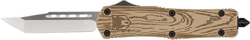 MWGFS3TNS_1.jpg COBRATEC MEDIUM FS3 OTF 3" D2 - WOOD GRAIN CERAKOTE TANTO - Image 1