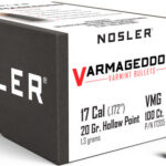 NOSLER BULLETS 17 CAL .172 - 20GR VARMAGEDDON FBHP 100CT