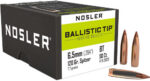 NOSLER BULLETS 6.5MM .264 - 120GR BALLISTIC TIP 50CT - Image 2
